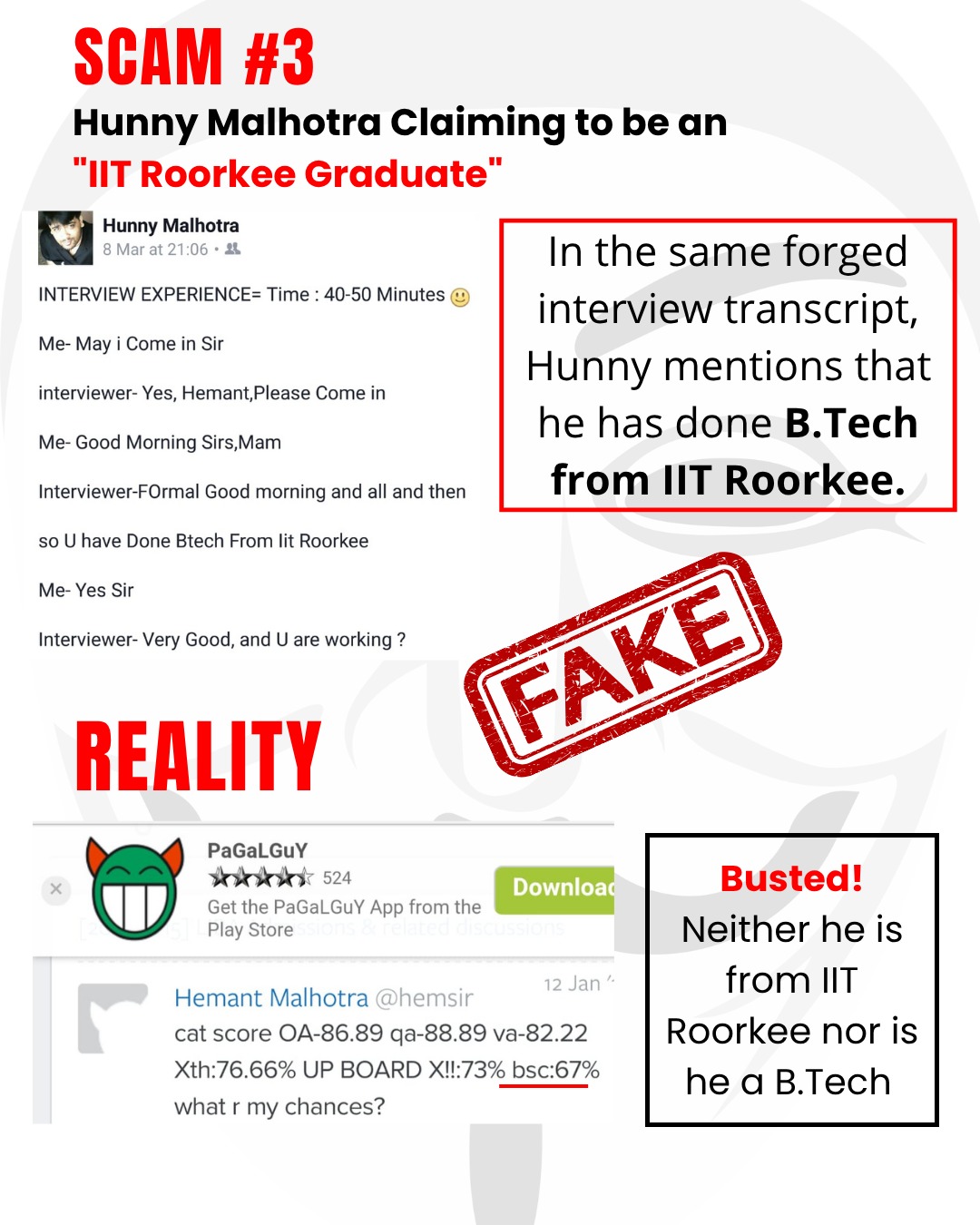Fake IIT Degree